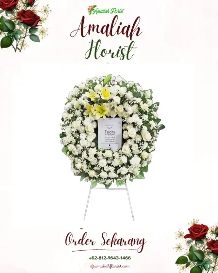 Krans Bunga Duka Suka Mulya