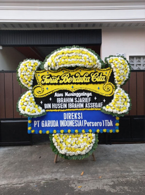 Papan Bunga Duka di Suka Mulya