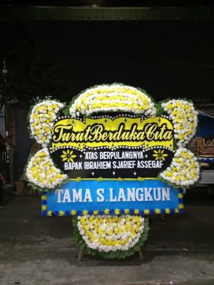 Papan Bunga Duka di Suka Mulya