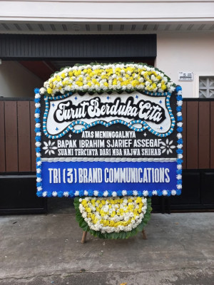 Papan Bunga Duka di Suka Mulya